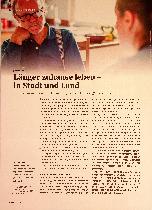 Vorschauseite 1: Länger zu Hause leben - in Stadt und Land