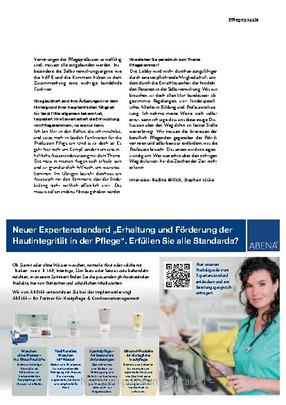 Vorschauseite 4: Wer weiter über den richtigen Weg diskutiert, hat die Zeichen der Zeit nicht erkannt.
