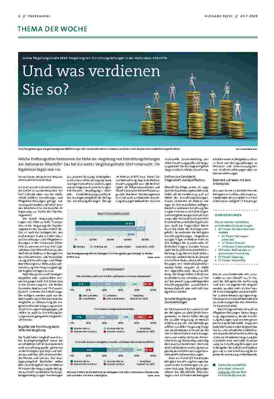 Vorschauseite 1: Und was verdienen Sie so?