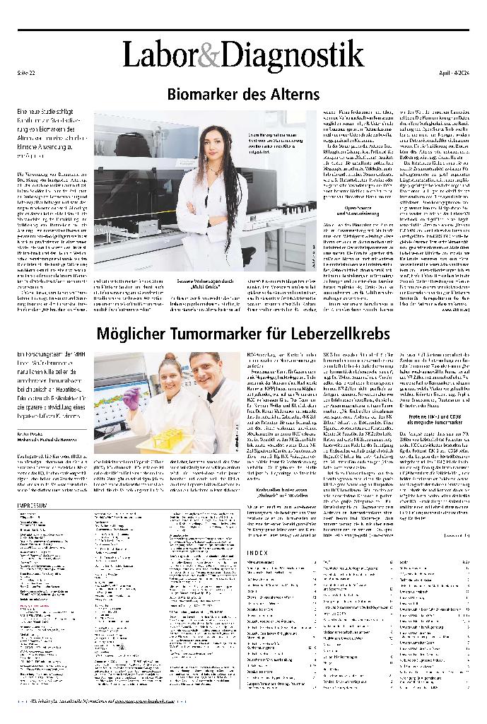 Vorschauseite 1: Labor & Diagnostik