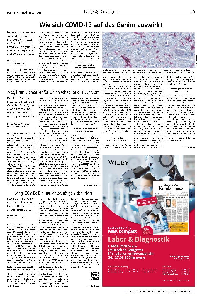 Vorschauseite 2: Labor & Diagnostik