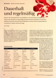 Vorschauseite 1: Dauerhaft und regelmäßig