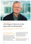 Vorschauseite 1: Kindermedizin „Wichtiges Kriterium ist die regionale Krankheitslast"