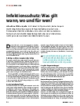 Vorschauseite 1: Infektionsschutz: Was gilt wann, wo und für wen?