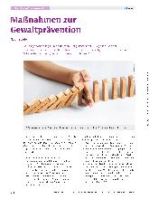Vorschauseite 1: Maßnahmen zur Gewaltprävention