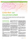 Vorschauseite 1: Gedanken zur Zusammenarbeit