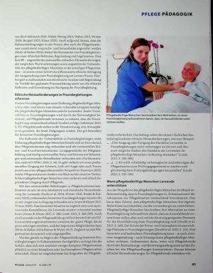 Vorschauseite 2: Werte wahren in der Praxisbegleitung