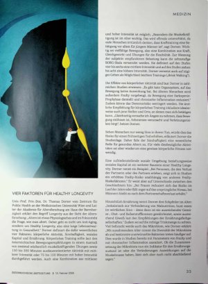Vorschauseite 2: Fokus Evidenzbasierte Präventionsmedizin