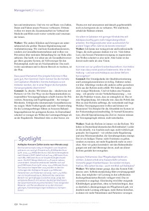 Vorschauseite 3: Bilanzgespräch „Vor der Welle bleiben“