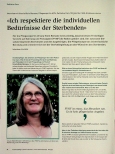 Vorschauseite 1: "Ich respektiere die individuellen Bedürfnisse der Sterbenden."