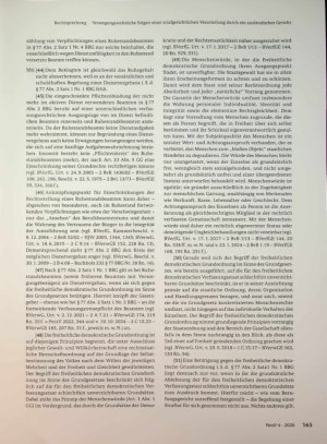Vorschauseite 6: Zum Beamtenrecht Versorgungsrechtliche Folgen einer strafgerichtlichen Verurteilung durch ein ausländisches Gericht