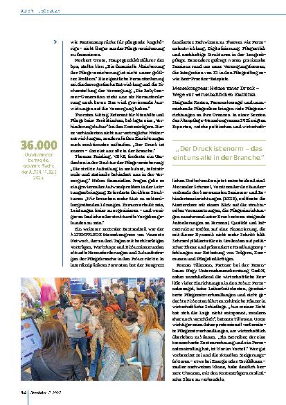 Vorschauseite 3: Impulse für die Pflege von morgen