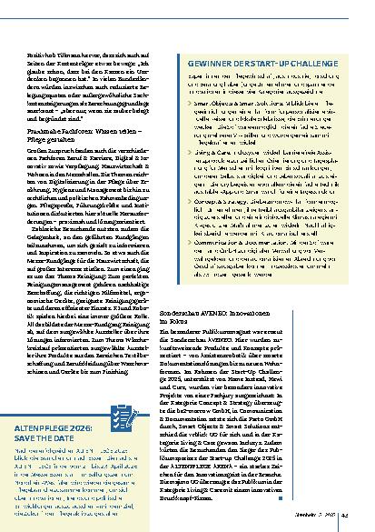 Vorschauseite 4: Impulse für die Pflege von morgen