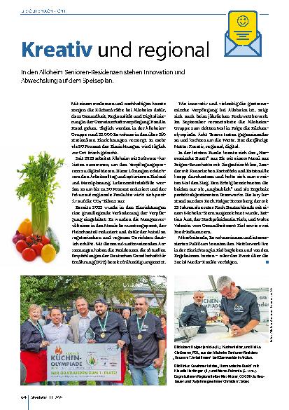Vorschauseite 1: Kreativ und regional