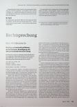 Vorschauseite 1: Rechtsprechung