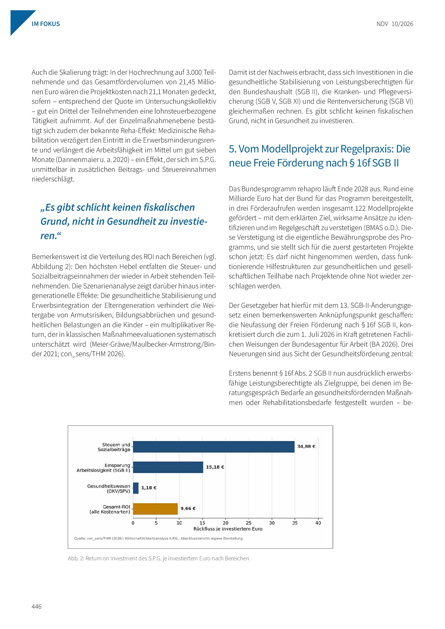 Vorschauseite 4: In Gesundheit investieren heißt in Arbeit investieren. Erfahrungen aus dem rehapro-Modellprojekt „Service-Point Gesundheit und Arbeit“ und Perspektiven für die Freie Förderung nac…