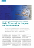 Vorschauseite 1: Mehr Sicherheit im Umgang mit Gefahrstoffen