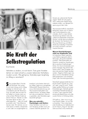 Vorschauseite 1: Die Kraft der Selbstregulation
