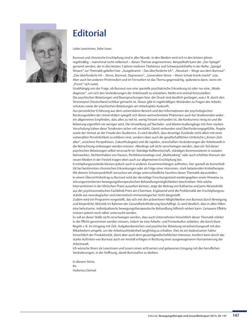 Vorschauseite 1: Editorial