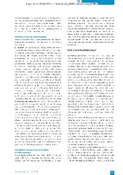 Vorschauseite 5: Was bringt die Förderleistung der „ganzheitlichen Betreuung“ für das beschäftigungsorientierte Fallmanagement?