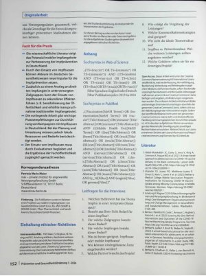 Vorschauseite 6: Impfbusse - ein sinnvoller Ansatz zur Erhöhung der Impfquoten in Deutschland? Internationale Evidenz und konkrete Handlungsempfehlungen