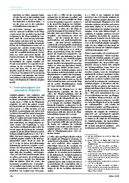 Vorschauseite 3: Vorbehaltsaufgaben gemäß § 4 Pflegeberufegesetz – Hintergründe, Regelung und Implikationen für die betreuungsrechtliche Praxis