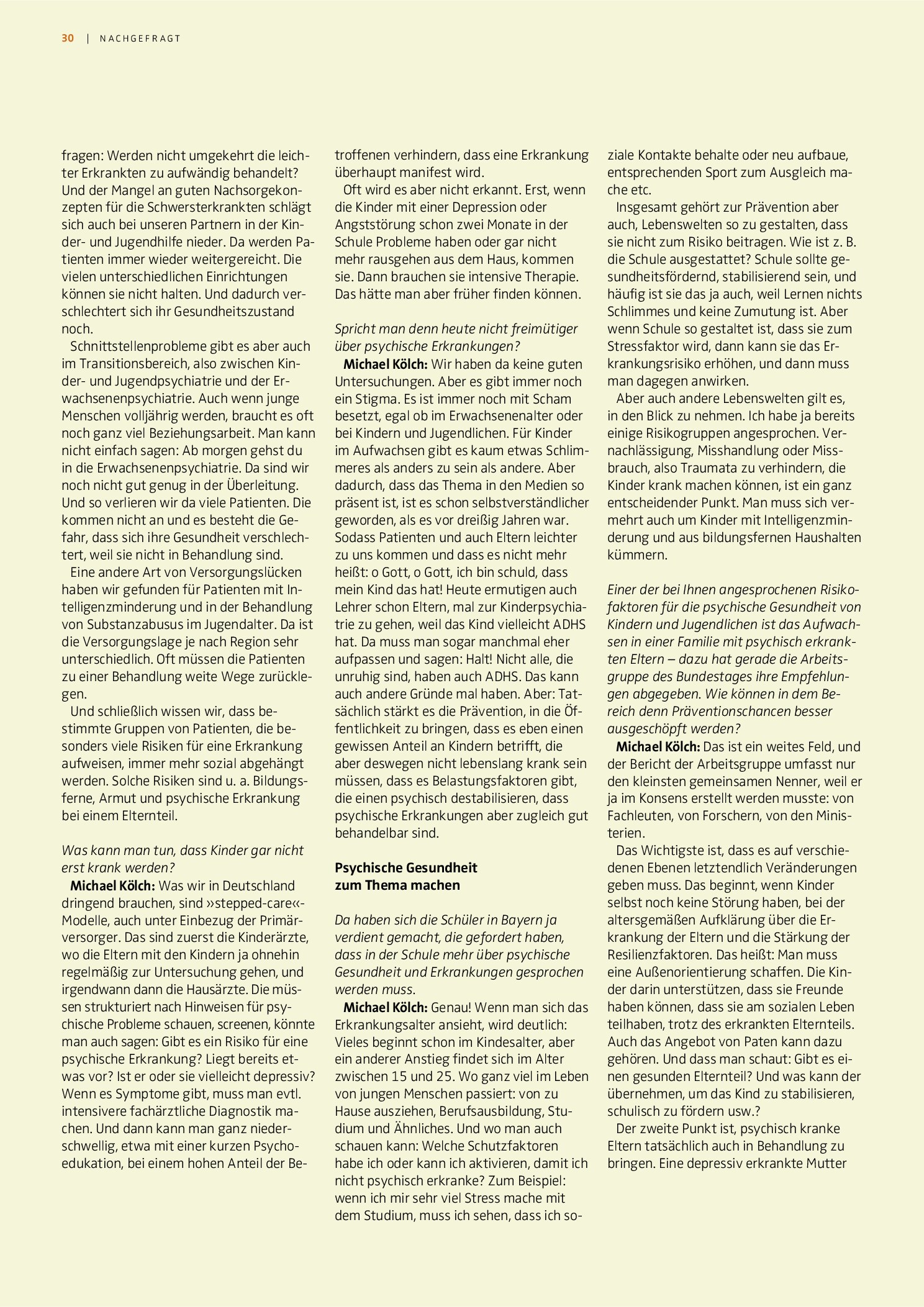 Vorschauseite 2: Gute Versorgung braucht Kooperationsgebote