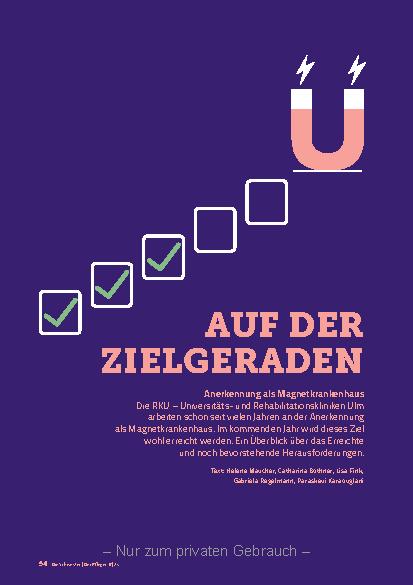 Vorschauseite 1: Auf der Zielgeraden