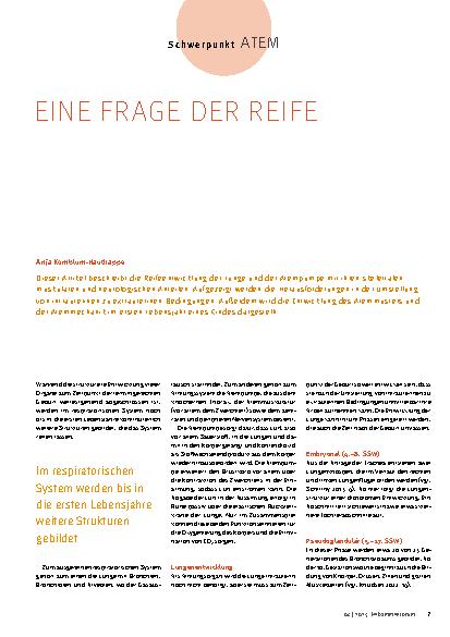 Vorschauseite 2: Eine Frage der Reife