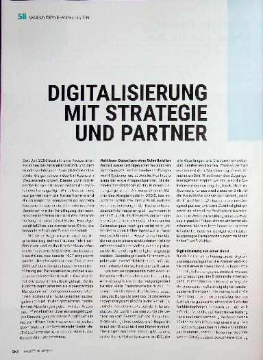 Vorschauseite 1: Digitalisierung mit Strategie und Partner