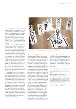 Vorschauseite 2: Einsamkeit in Zeiten der Pandemie