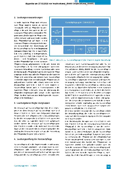 Vorschauseite 2: Anspruch auf Kurzzeitpflege für sozialhilfeberechtigte Personen