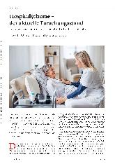 Vorschauseite 1: Hospital@home - der aktuelle Forschungsstand. Was wir wissen und welche Unklarheiten bestehen.