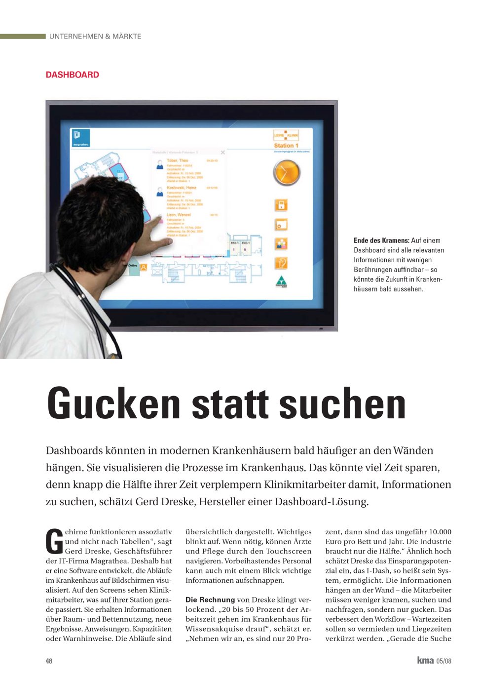 Vorschauseite 1: Gucken statt suchen