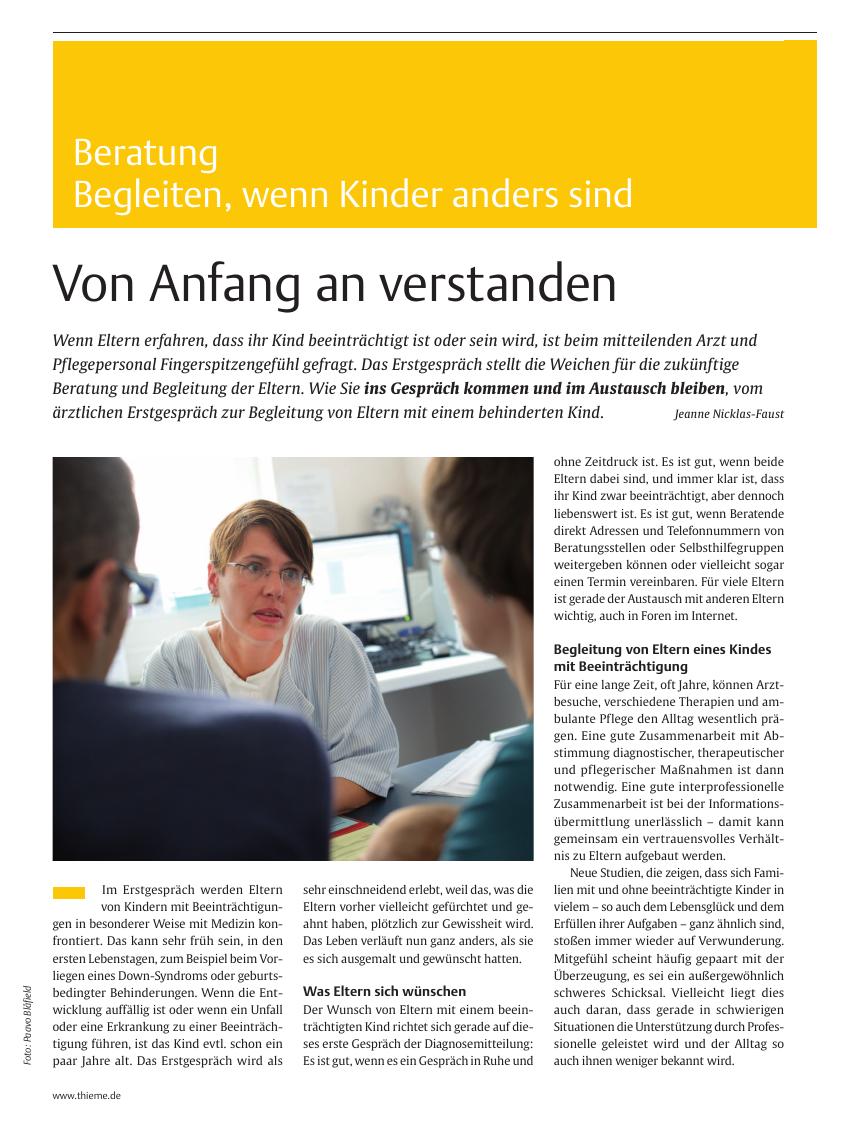 Vorschauseite 1: Von Anfang an verstanden