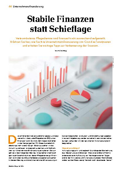 Vorschauseite 1: Stabile Finanzen statt Schieflage