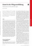 Vorschauseite 1: Kunst in der Pflegeausbildung: Potenziale und Herausforderungen