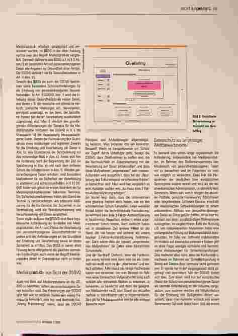 Vorschauseite 3: Datenschutz in der Medizintechnik