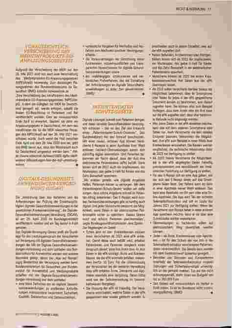 Vorschauseite 5: Datenschutz in der Medizintechnik