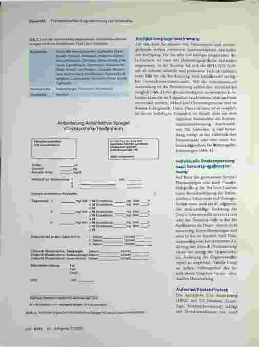 Vorschauseite 4: Therapeutisches Drug-Monitoring von Antibiotika bei kritisch kranken Intensivpatienten. Praktische Umsetzung in der klinischen Routine.