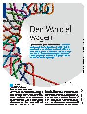Vorschauseite 1: Den Wandel wagen