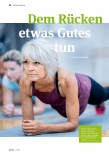 Vorschauseite 1: Dem Rücken etwas Gutes tun
