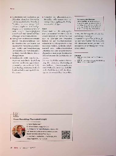 Vorschauseite 2: Auf das Kleingedruckte kommt es an - Medikationsfehler durch Nichtbeachtung der Darreichungsform.