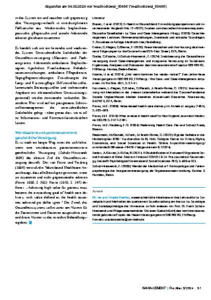 Vorschauseite 4: Neue Versorgungsform OBERBERG_FAIRsorgt erprobt eine digitale Plattform als lernendes und wachsendes System.