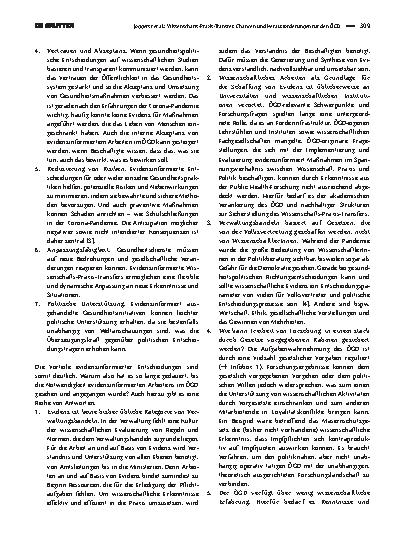 Vorschauseite 2: Wissenschafts-Praxis-Transfer: Chancen und Herausforderungen für den ÖGD