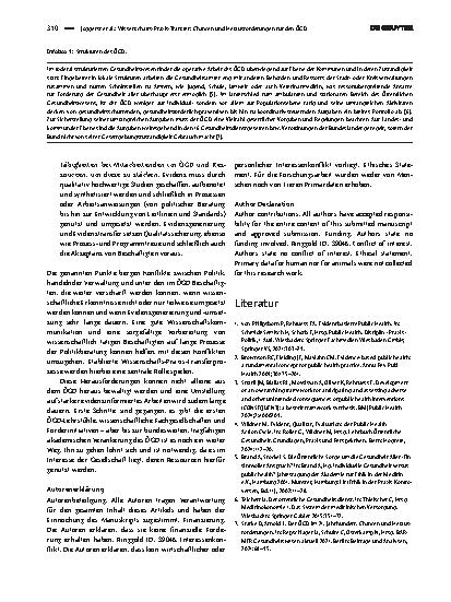 Vorschauseite 3: Wissenschafts-Praxis-Transfer: Chancen und Herausforderungen für den ÖGD