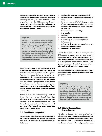 Vorschauseite 5: Expertenstandard zur Beziehungsgestaltung in der Pflege von Menschen mit Demenz