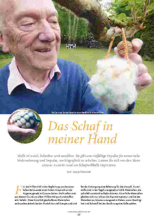Vorschauseite 1: Das Schaf in meiner Hand