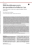 Vorschauseite 1: Kinästhetikkompetenz in der spezialisierten Palliative Care: Prozessevaluation einer quasi-experimentellen Studie (AdKinPal)