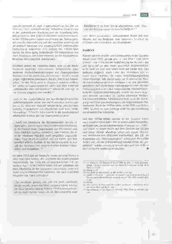 Vorschauseite 3: Keine „Stunde null" in der Sozialen Arbeit?